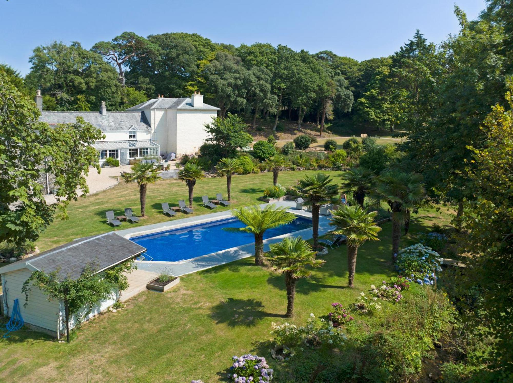Red River Stables - Peaceful, Beautiful Grounds, Swimming Pool, Central Location For West Cornwall Camborne Zewnętrze zdjęcie